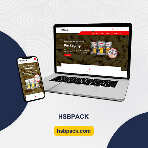 طراحی سایت HSBPACK
